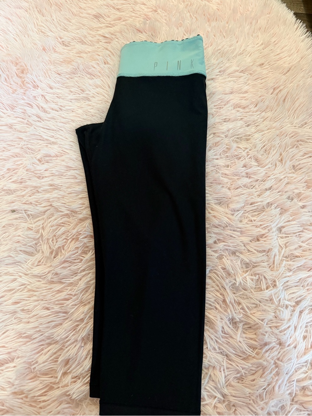 PINK reversible capri leggings